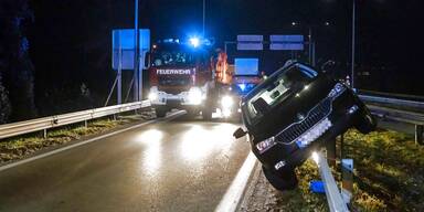 Unfalllenker saß beim Heurigen