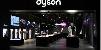 So sieht der erste Dyson-Shop Österreichs aus