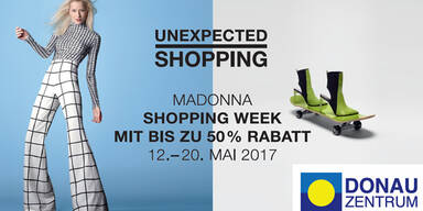 Madonna Shopping Week im Donau Zentrum