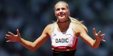 Siebenkämpferin Ivona Dadic bei den Olympischen Sommerspielen