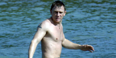 Lizenz zum Sexysein: Daniel Craig am Strand