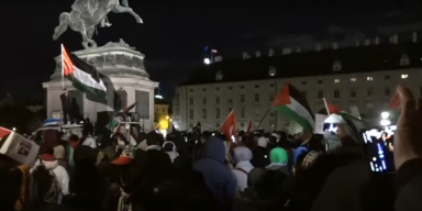 Anti-Israel-Demo in Wien
