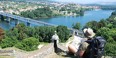 Der Ausblick von der Stadtmauer Valenças