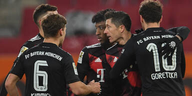 Deutsche Bundesliga: Ergebnis von Bayern München gegen Augsburg 1-0