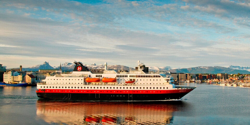 Die MS Nordlys Schiff