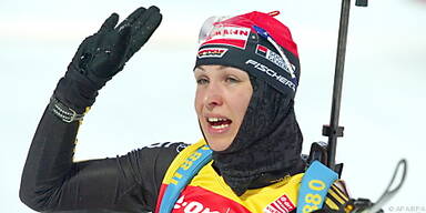Biathlon-Weltcups an Svendsen und Neuner