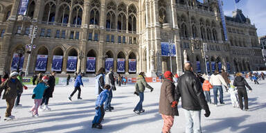 Die Eislauf-Saison in Wien hat begonnen