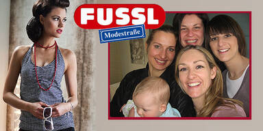 Die Gewinnerin von 'Four Girls in the City' FUSSL Modestraße