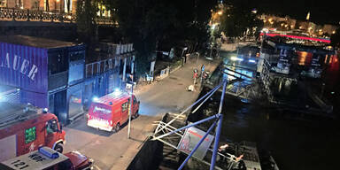 Zwei Flüchtlinge retten Partygirl aus Donaukanal