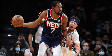 Nets-Star Durant glänzte gegen 76ers