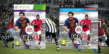 FIFA 13: Alaba und Messi als Cover-Stars