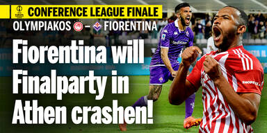 Crasht Fiorentina Conference-League-Finalparty in Athen?