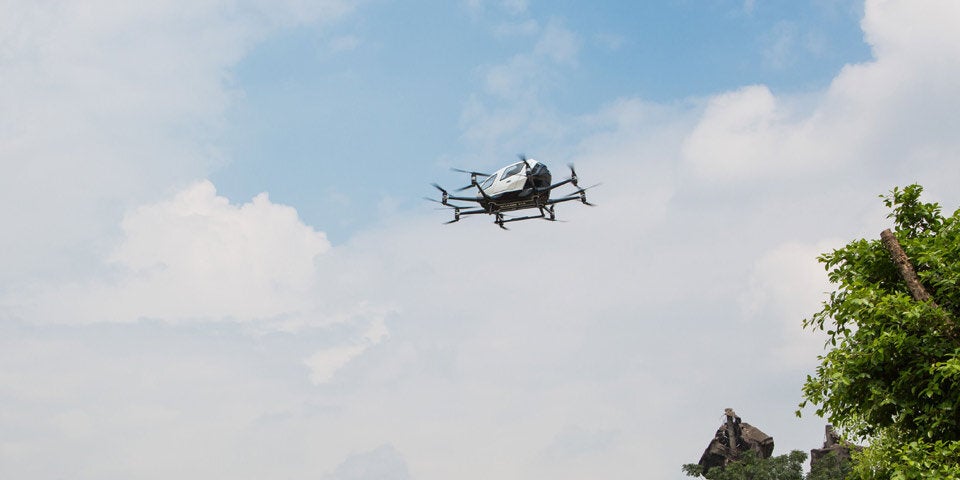 Erstes Flugtaxi aus Österreich startet 2020