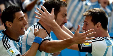 Higuain schießt Argentinier ins Halbfinale