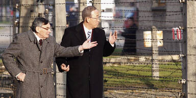 Ban Ki-Moon in Auschwitz