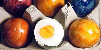 Eier enthalten Vitamine, Mineralstoffe und Eiweiß