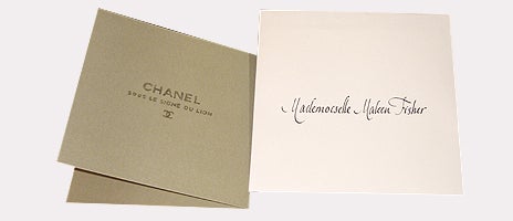 Einladung Chanel