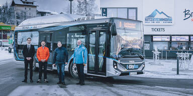 Erster Elektro-Skibus Österreichs startet