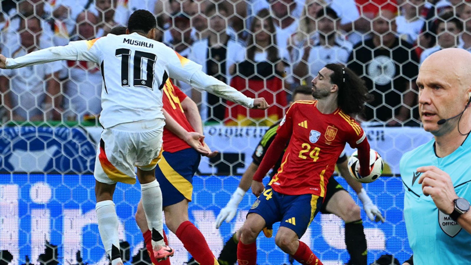 Fußball-Deutschland schießt gegen England-Schiri