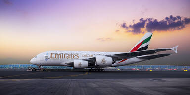 Emirates bringt Airbus A380 nach Wien