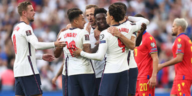 "Three Lions" mit fünftem Sieg in Folge