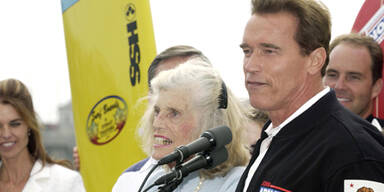 Eunice Shriver & Arnold Schwarzenegger