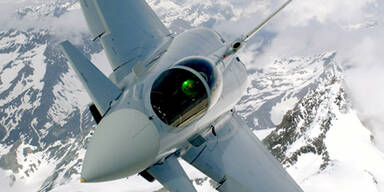 Eurofighter donnern über Tirol