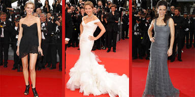 Eva Herzigova, Evangeline Lilly, Elsa Pataky Film Festival Cannes