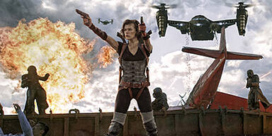 Resident Evil stürmt mit Retribution Kinos