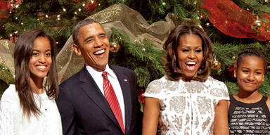 Obamas wünschen "Merry X-mas"
