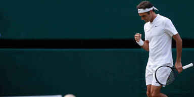 Roger Federer ohne Satzverlust im Wimbledon-Finale