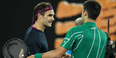 Federer schwärmt von Konkurrent Djokovic