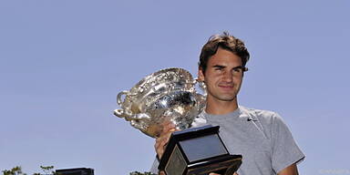 Federer sitz komfortabel am Tennis-Thron