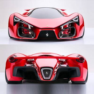 Fotos vom Ferrari F80 Concept - oe24.at