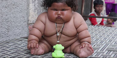 Ist SIE das fetteste Baby der Welt?