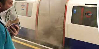 Feuer in berühmter Londoner U-Bahn-Station