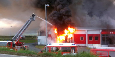 Brand in Wurstfabrik: Ermittlungen laufen an