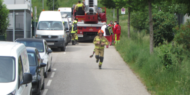 Feuerwehreinsatz in Mistelbach