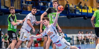 SG Handball Westwien gegen HC Fivers WAT Margareten: Maximilian Riede (Margareten)