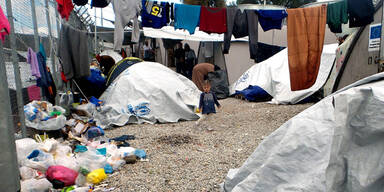 Flüchtlinge Lesbos Moria