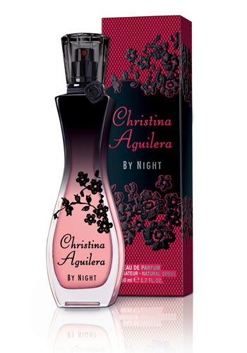Flakon Verpackungsdesign Christina Aguilera 'By Night' Parfum