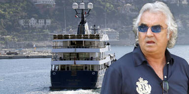Flavio Briatore und seine Luxus-Yacht