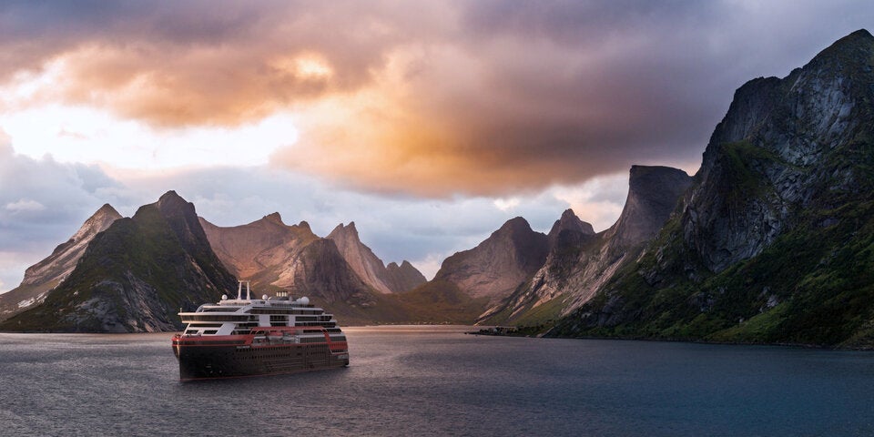 Schiff die Lofoten