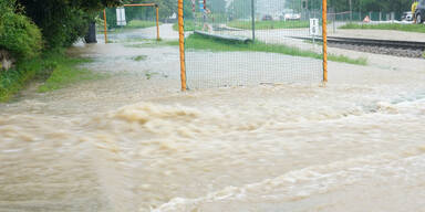 Wieselburg Hochwasser Überflutungen 