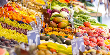 Früchte beim Naschmarkt in Wien