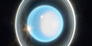 Legendäres James-Webb-Teleskop zeigt die Ringe des Uranus