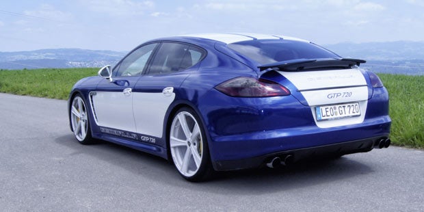 Getunter Panamera knackt 2 Rekorde