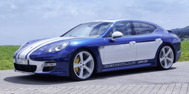 Getunter Panamera knackt 2 Rekorde