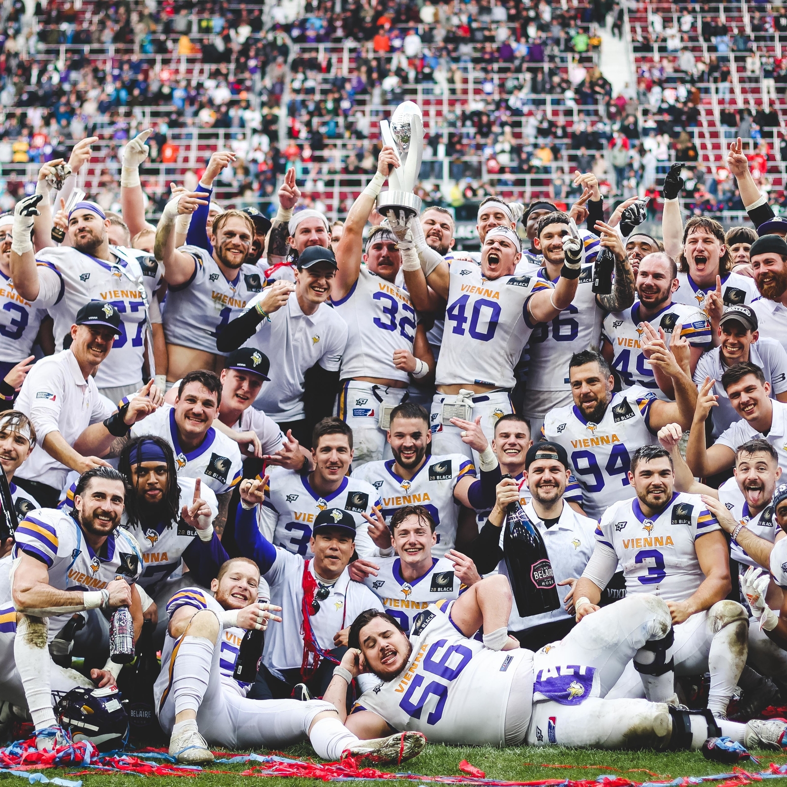 Wir gratulieren den Vienna Vikings zum ELF-Titel!