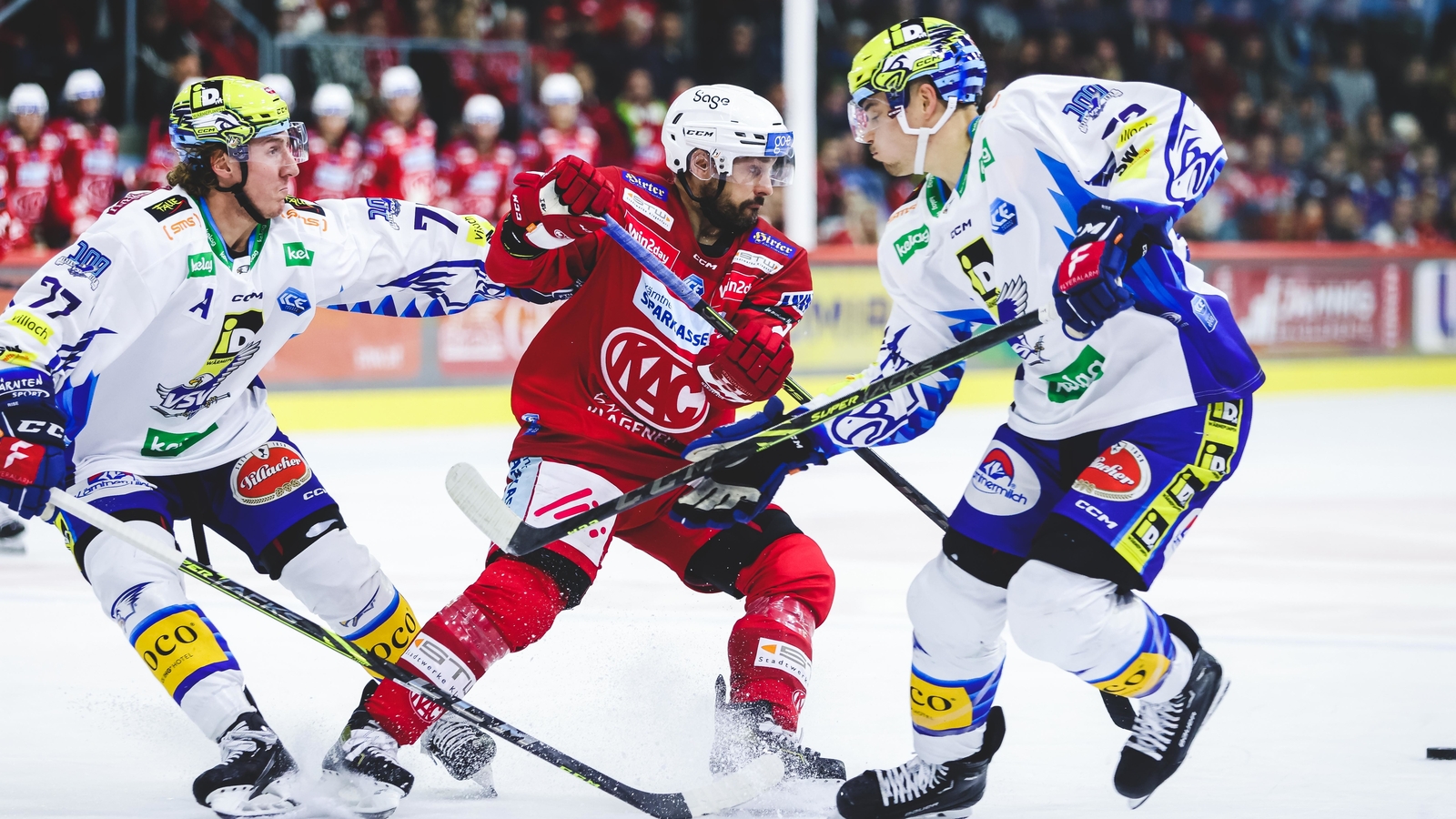 KAC Gewinnt Kärntner-Derby Gegen VSV - Sport24.at